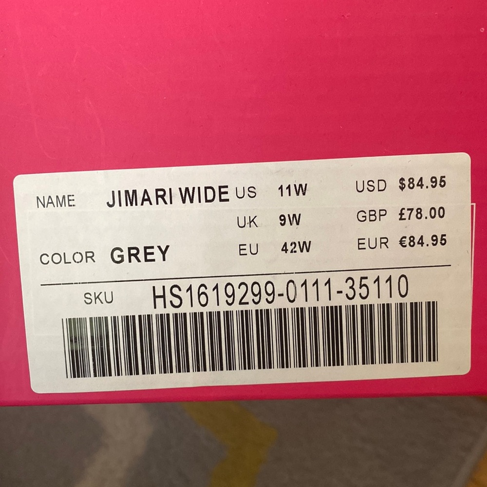 Grey knee high heeled boots — great condition
